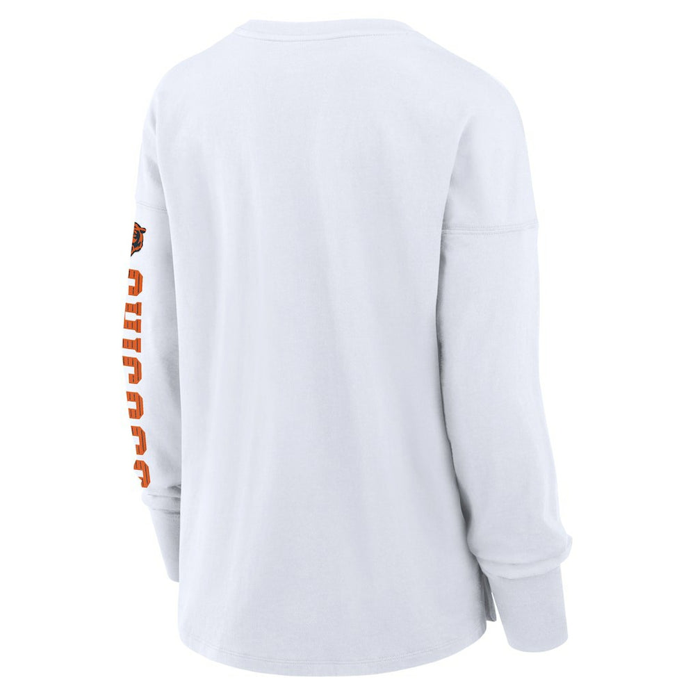Chicago Bears Women's Hometown Legacy Long Sleeve T-Shirt - White - Fanatics