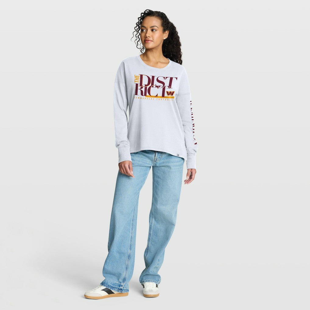 Washington Commanders Women's Hometown Legacy Long Sleeve T-Shirt - White - Fanatics