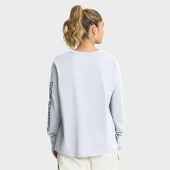 Miami Dolphins Women's Hometown Legacy Long Sleeve T-Shirt - White - Fanatics
