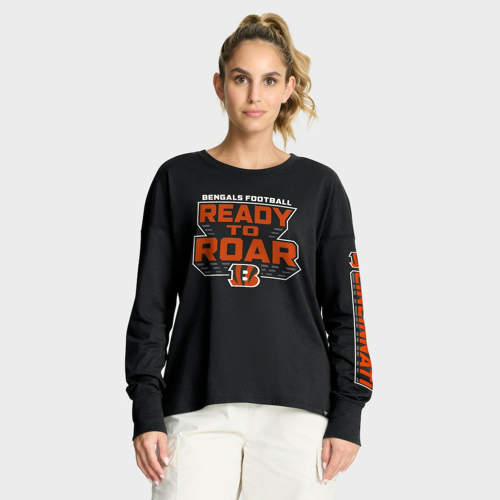Cincinnati Bengals Women's Hometown Legacy Long Sleeve T-Shirt - Black - Fanatics