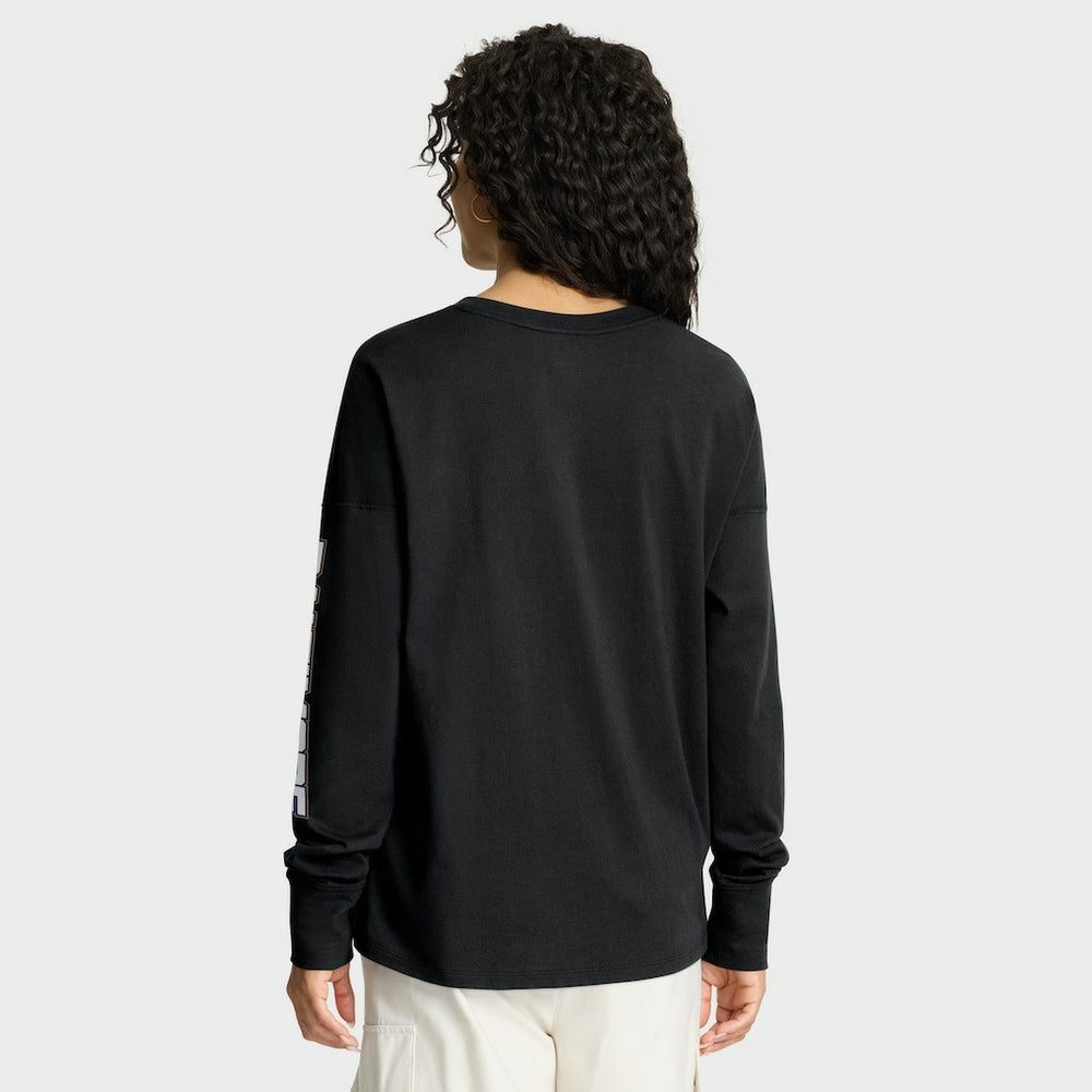Baltimore Ravens Women's Hometown Legacy Long Sleeve T-Shirt - Black - Fanatics
