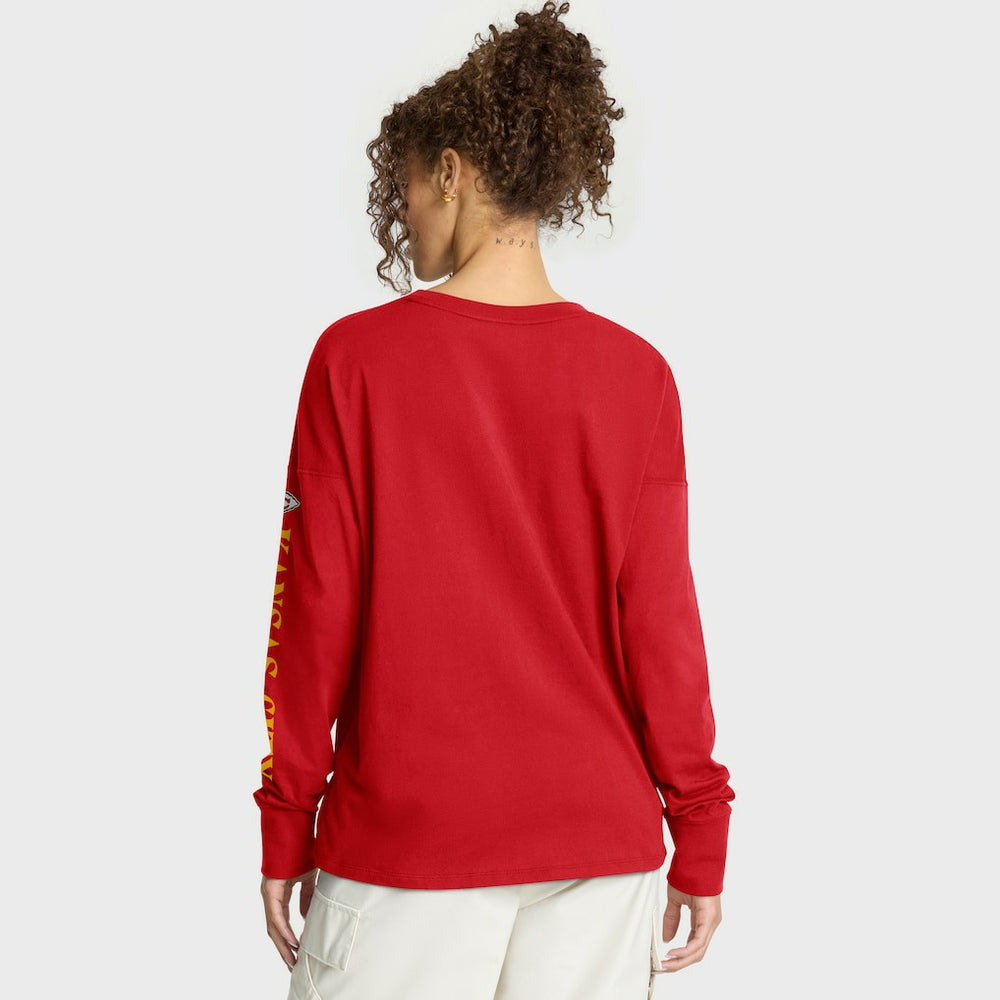 Kansas City Chiefs Women's Hometown Legacy Long Sleeve T-Shirt - Red - Fanatics