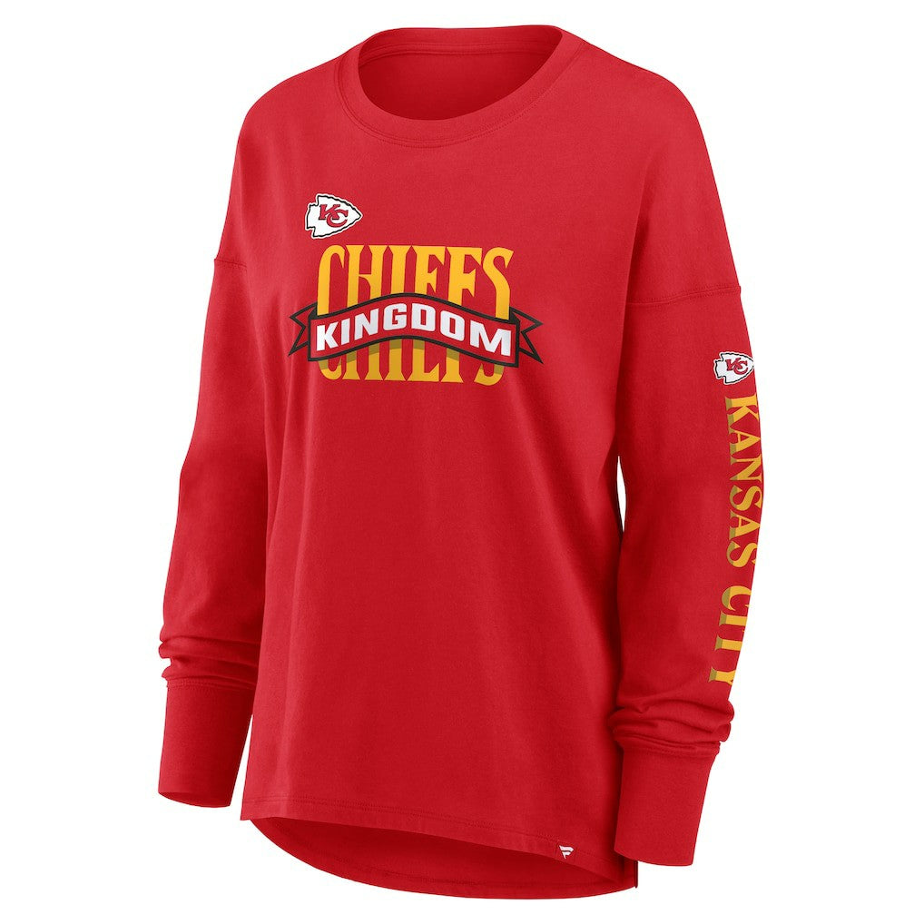 Kansas City Chiefs Women's Hometown Legacy Long Sleeve T-Shirt - Red - Fanatics