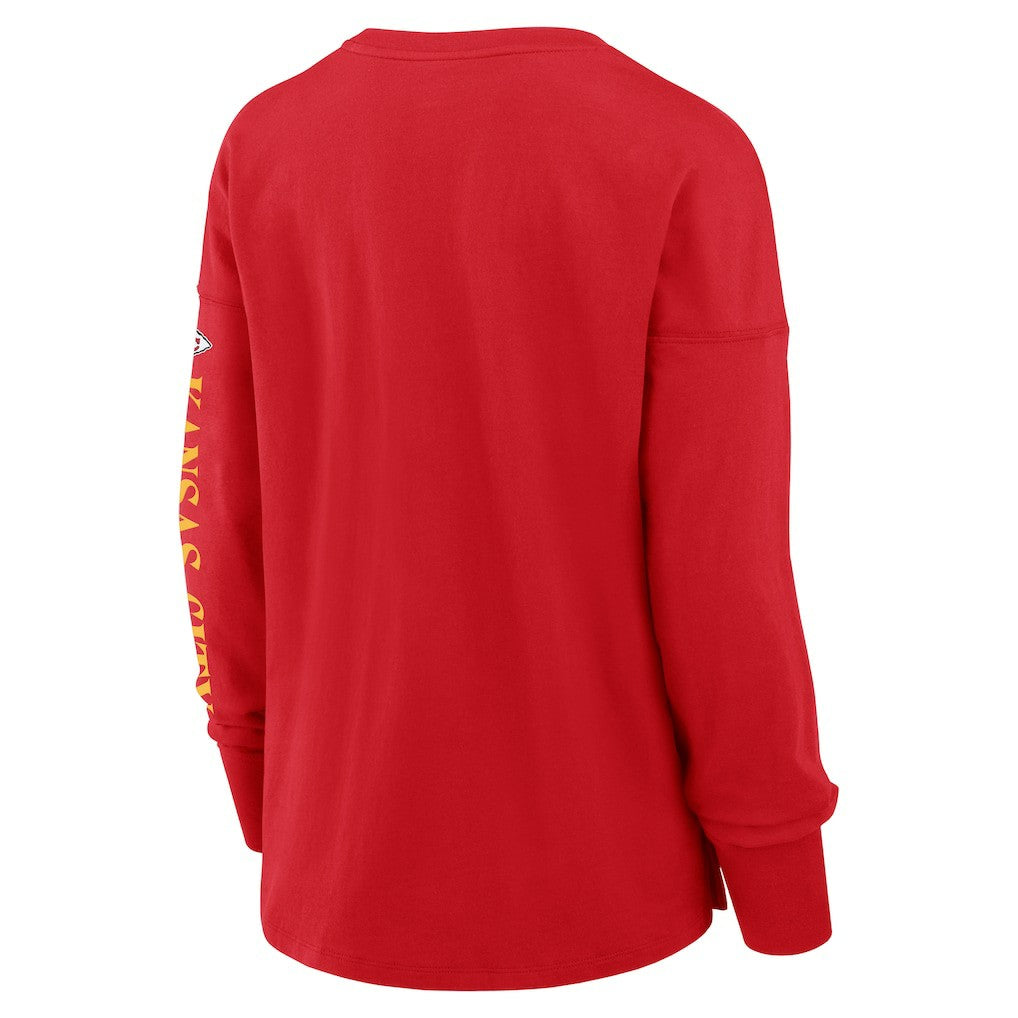 Kansas City Chiefs Women's Hometown Legacy Long Sleeve T-Shirt - Red - Fanatics