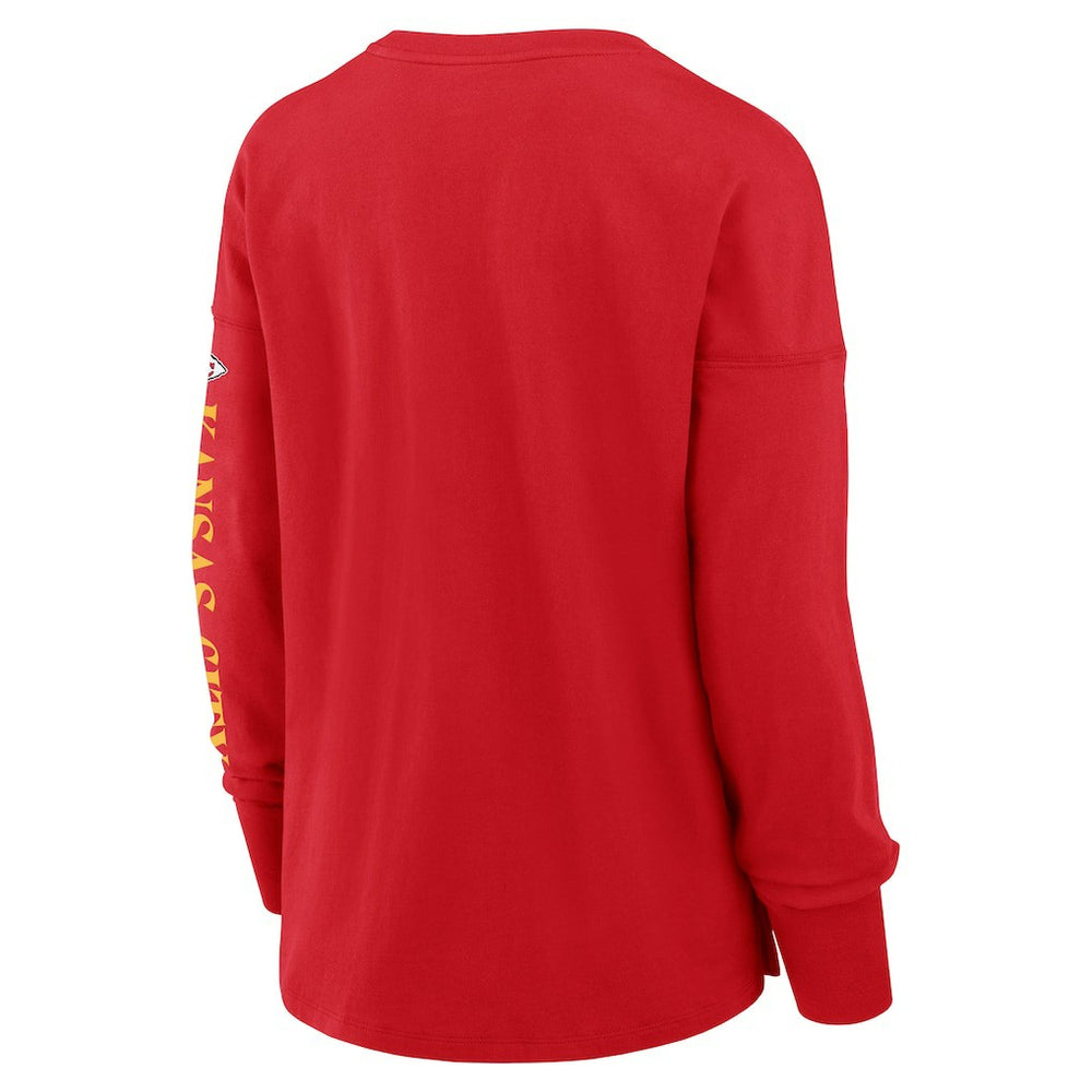 Kansas City Chiefs Women's Hometown Legacy Long Sleeve T-Shirt - Red - Fanatics