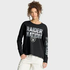 Las Vegas Raiders Women's Hometown Legacy Long Sleeve T-Shirt - Black - Fanatics