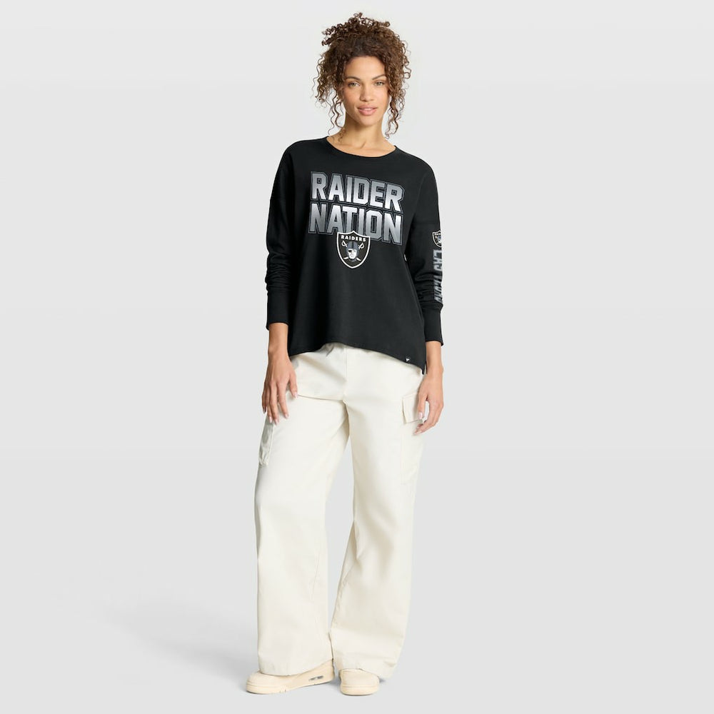 Las Vegas Raiders Women's Hometown Legacy Long Sleeve T-Shirt - Black - Fanatics
