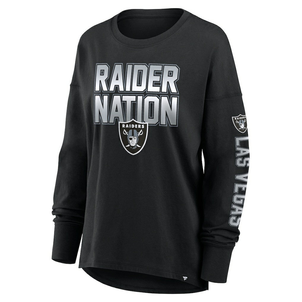 Las Vegas Raiders Women's Hometown Legacy Long Sleeve T-Shirt - Black - Fanatics