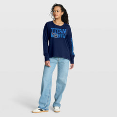Tennessee Titans Women's Hometown Legacy Long Sleeve T-Shirt - Navy - Fanatics
