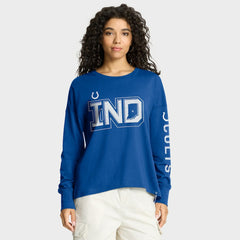 Indianapolis Colts Women's Hometown Legacy Long Sleeve T-Shirt - Royal - Fanatics