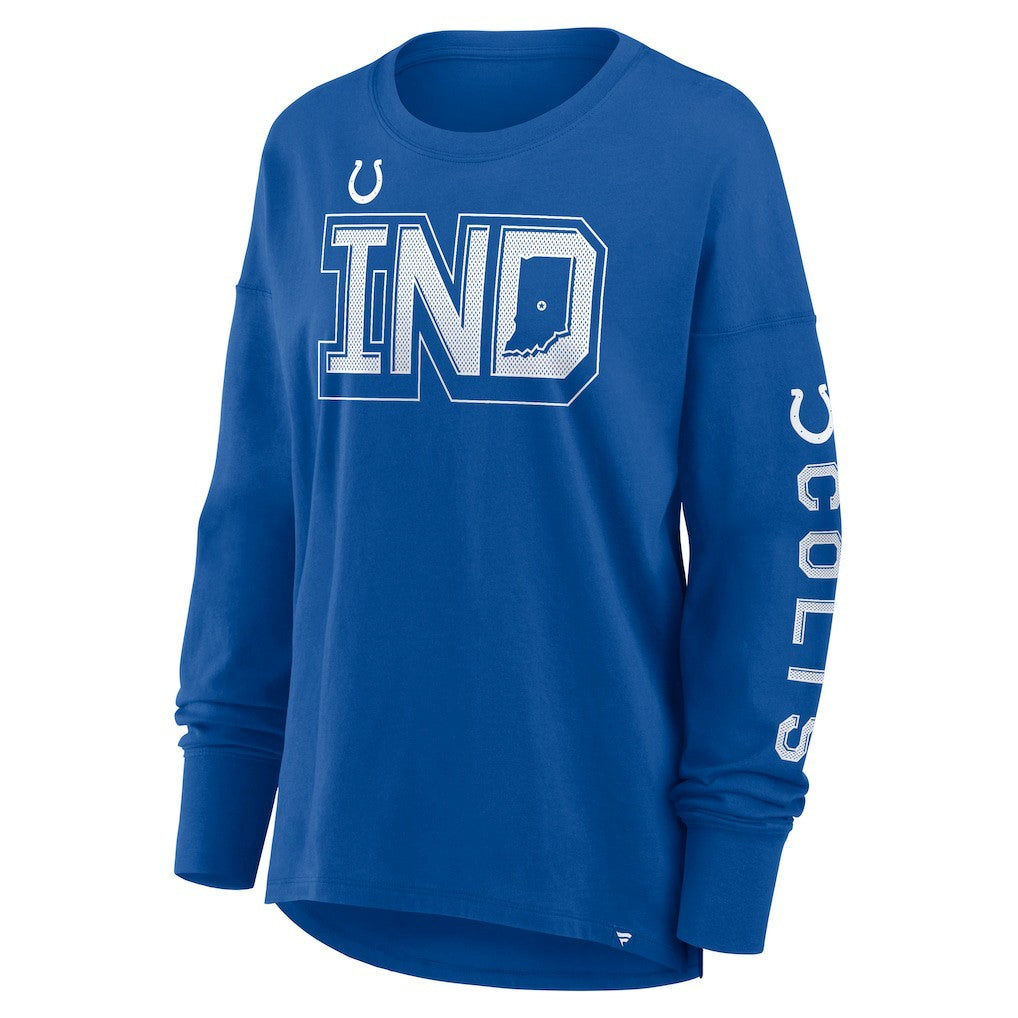 Indianapolis Colts Women's Hometown Legacy Long Sleeve T-Shirt - Royal - Fanatics