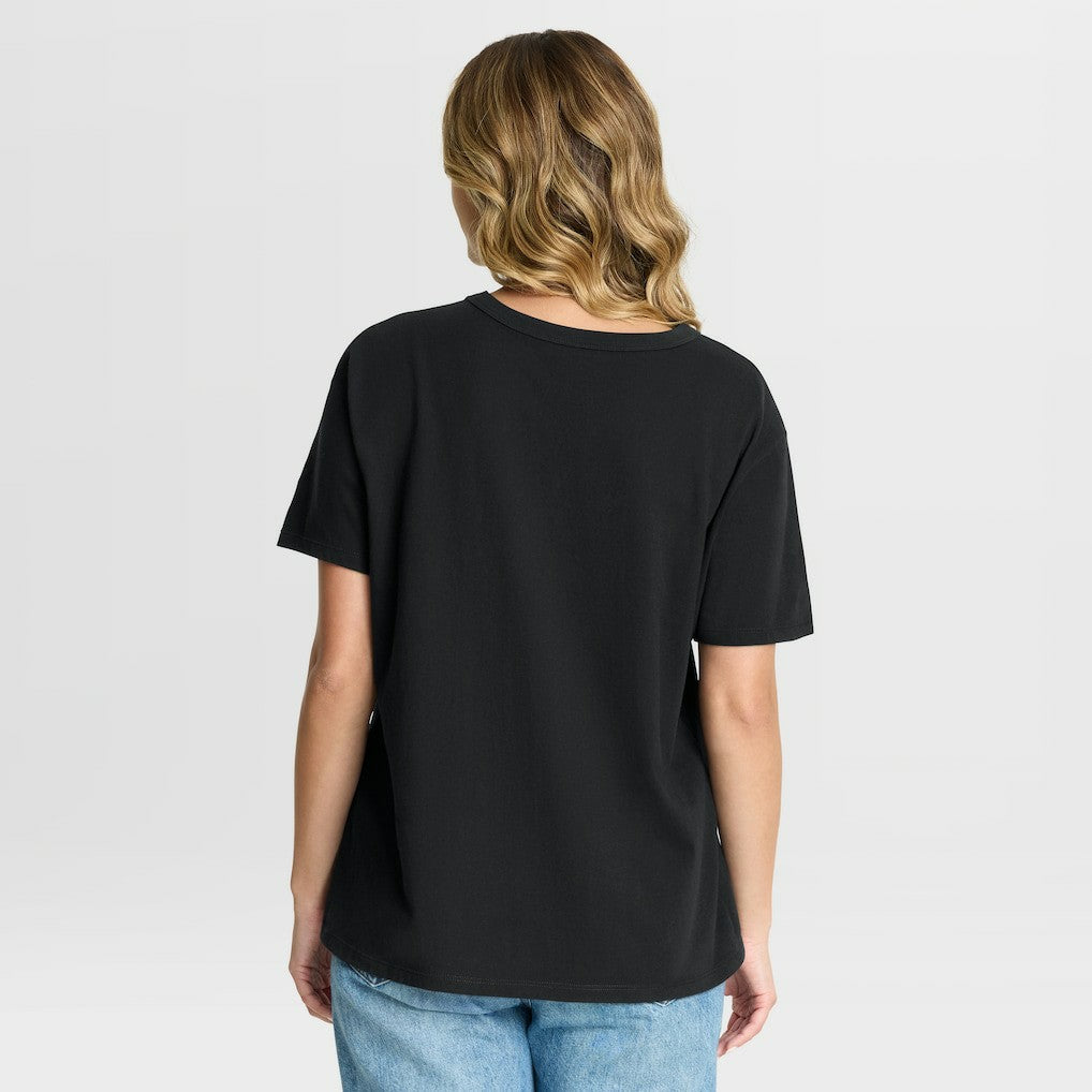 Kansas City Chiefs Women's Blackout Kneel Down Legacy T-Shirt - Black - Fanatics