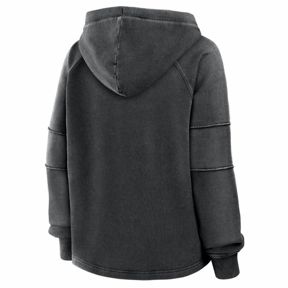 Green Bay Packers Women's Oversized Raglan Gridiron Hoodie - Black - Fanatics