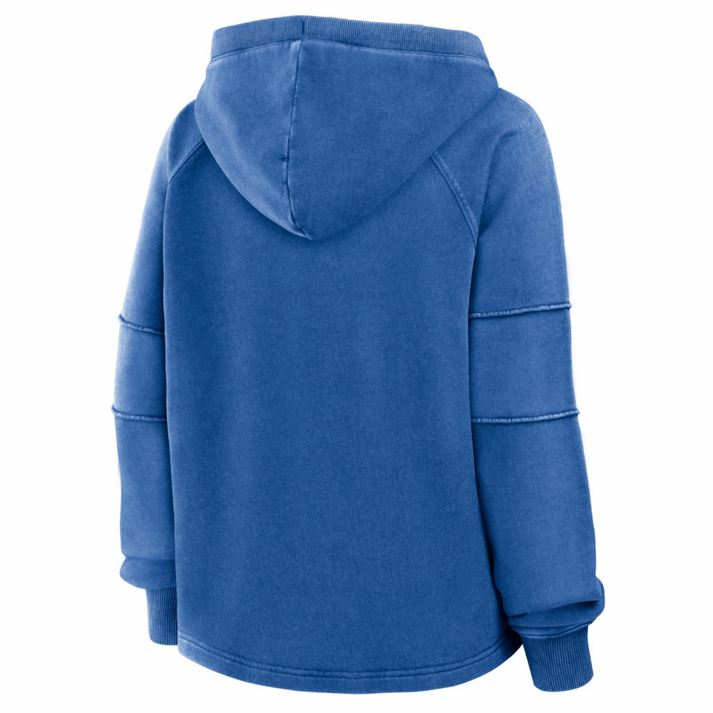 Buffalo Bills Women's Oversized Raglan Gridiron Hoodie - Royal - Fanatics