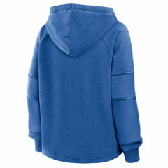 Buffalo Bills Women's Oversized Raglan Gridiron Hoodie - Royal - Fanatics