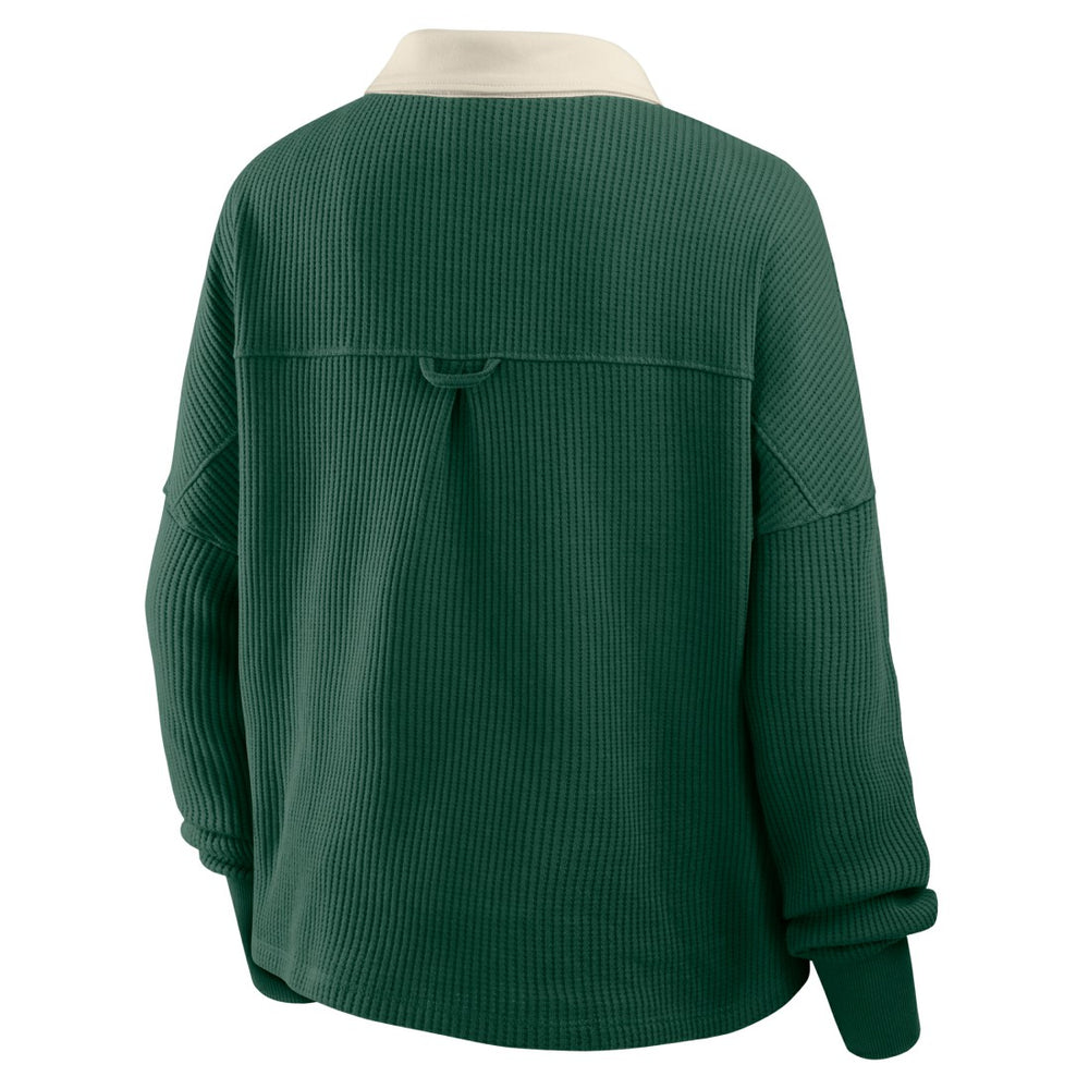 Green Bay Packers Women's Oversized Hometown Premium Thermal Long Sleeve Shirt - Green - Fanatics