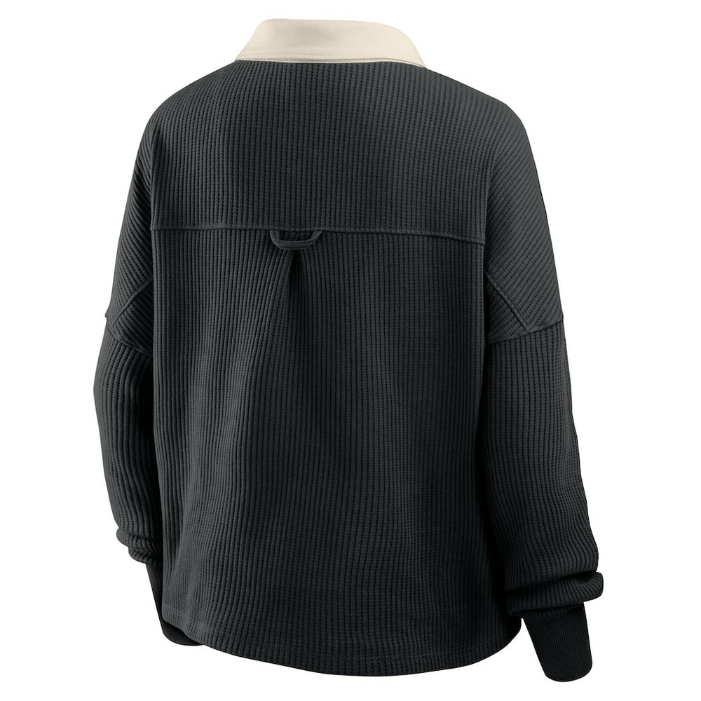 Pittsburgh Steelers Women's Oversized Hometown Premium Thermal Long Sleeve Shirt - Black - Fanatics