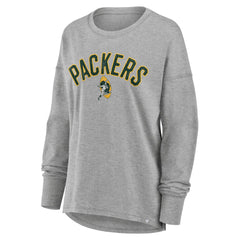 Green Bay Packers Women's Hometown Legacy Long Sleeve T-Shirt - Heather Gray - Fanatics
