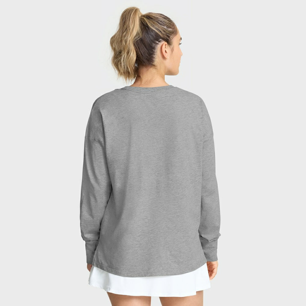 Indianapolis Colts Women's Hometown Legacy Long Sleeve T-Shirt - Heather Gray - Fanatics