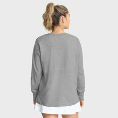 San Francisco 49ers Women's Hometown Legacy Long Sleeve T-Shirt - Heather Gray - Fanatics