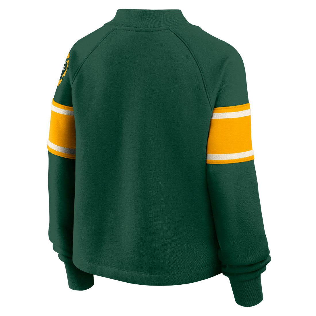 Green Bay Packers Oversized Hometown Toss Sweep Mock Neck Pullover - Green - Fanatics