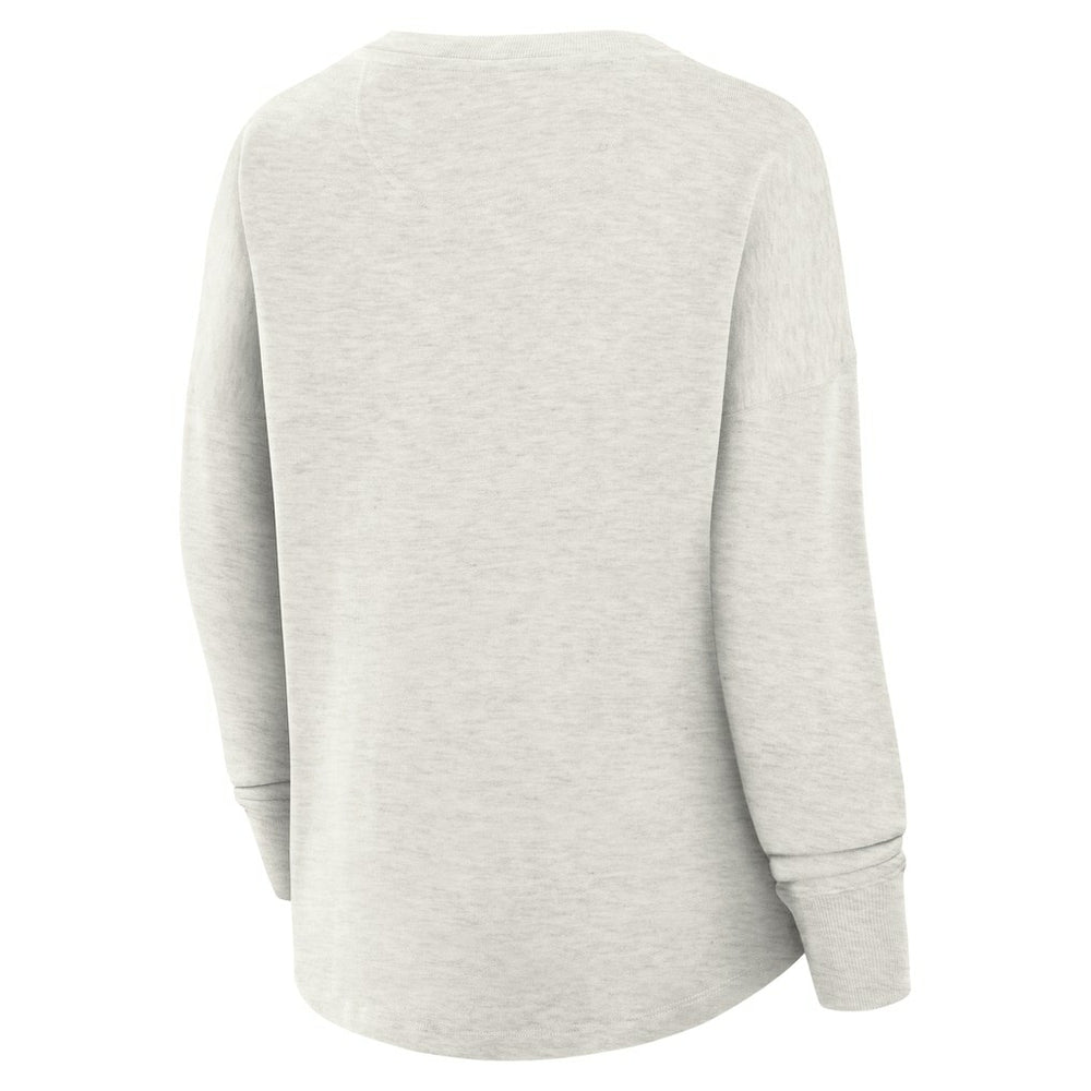 Pittsburgh Steelers Women's Oversized Hometown Pullover Sweatshirt - Heather Gray - Fanatics