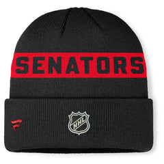 Ottawa Senators Fanatics Authentic Pro Rink Cuffed Knit Hat - Black | Fanatics near me