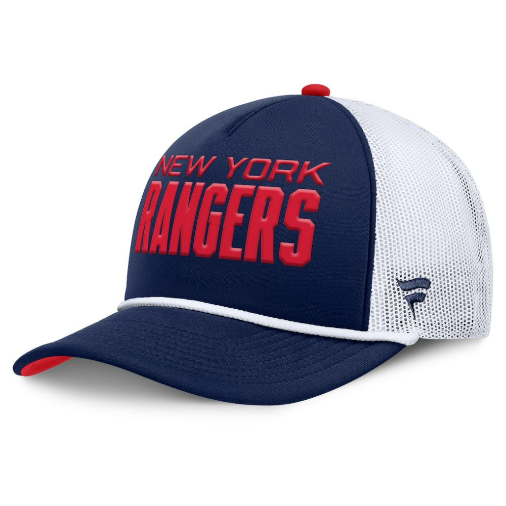 New York Rangers Fanatics Authentic Pro Rink A-Frame Adjustable Hat - Navy/White | Fanatics discount