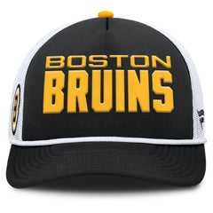 Boston Bruins Fanatics Authentic Pro Rink A-Frame Adjustable Hat - Black/White | Fanatics on sale
