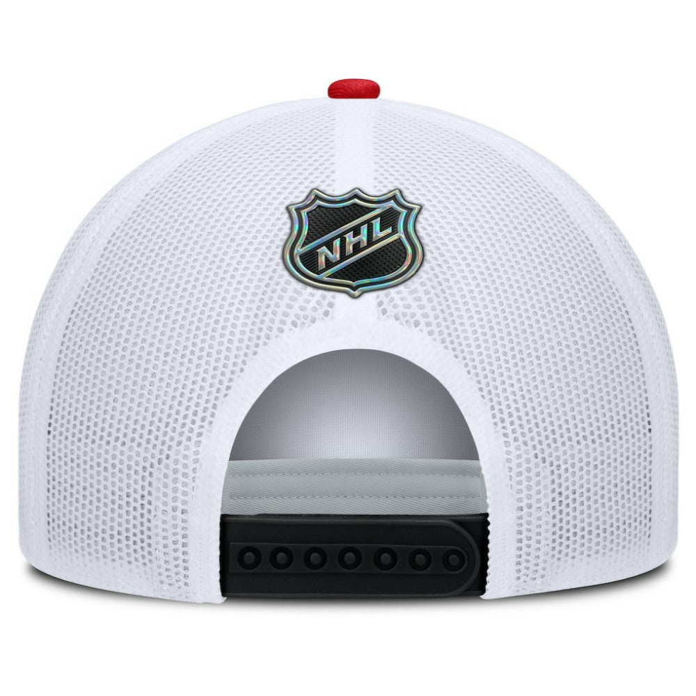 Chicago Blackhawks Fanatics Authentic Pro Rink A-Frame Adjustable Hat - Black/White | Fanatics on sale