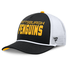 Pittsburgh Penguins Fanatics Authentic Pro Rink A-Frame Adjustable Hat - Black/White | Fanatics near me