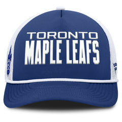 Toronto Maple Leafs Fanatics Authentic Pro Rink A-Frame Adjustable Hat - Blue/White | Fanatics on sale