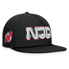 New Jersey Devils Fanatics Authentic Pro Rink Team Code Snapback Hat - Black | Fanatics on sale