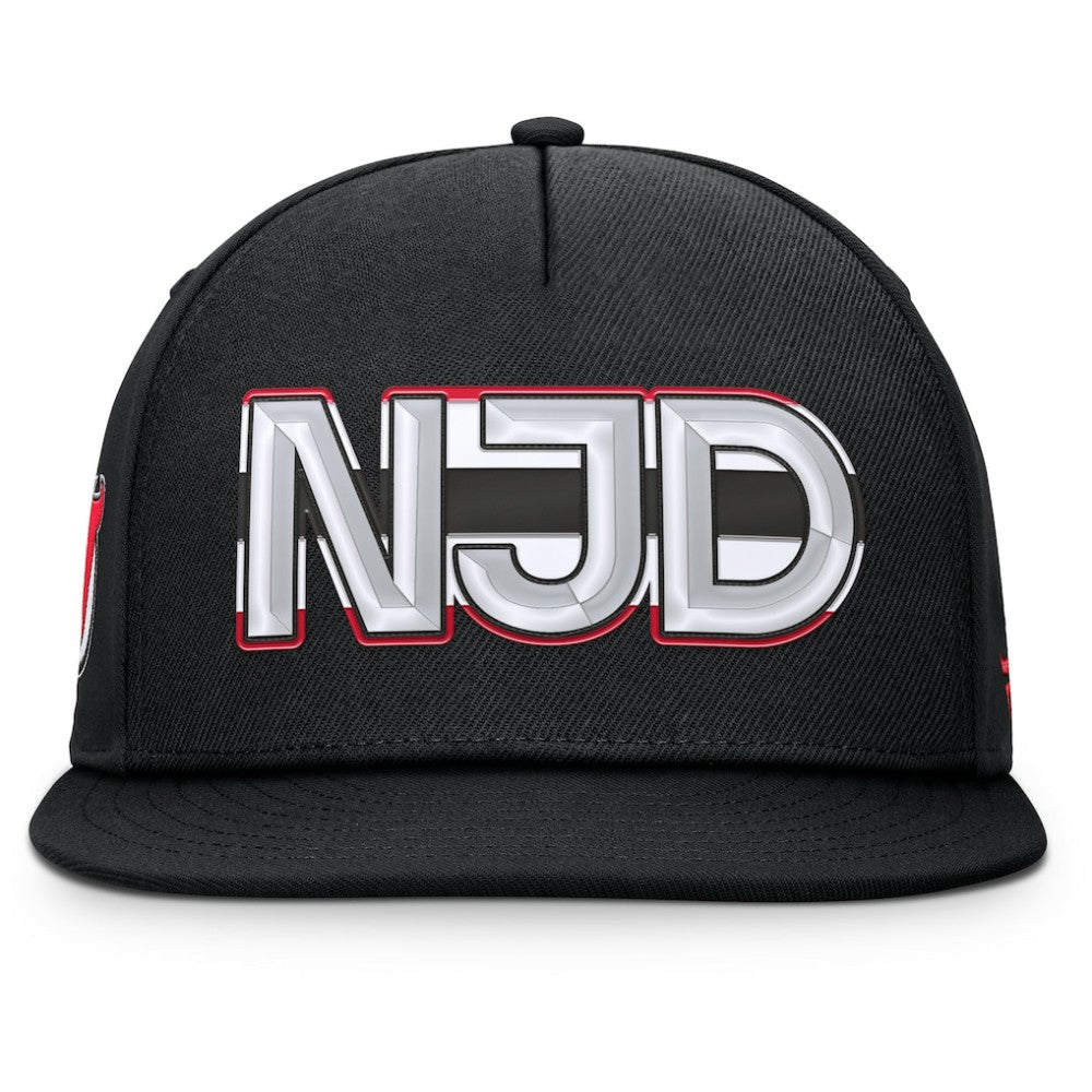 New Jersey Devils Fanatics Authentic Pro Rink Team Code Snapback Hat - Black | Fanatics on sale