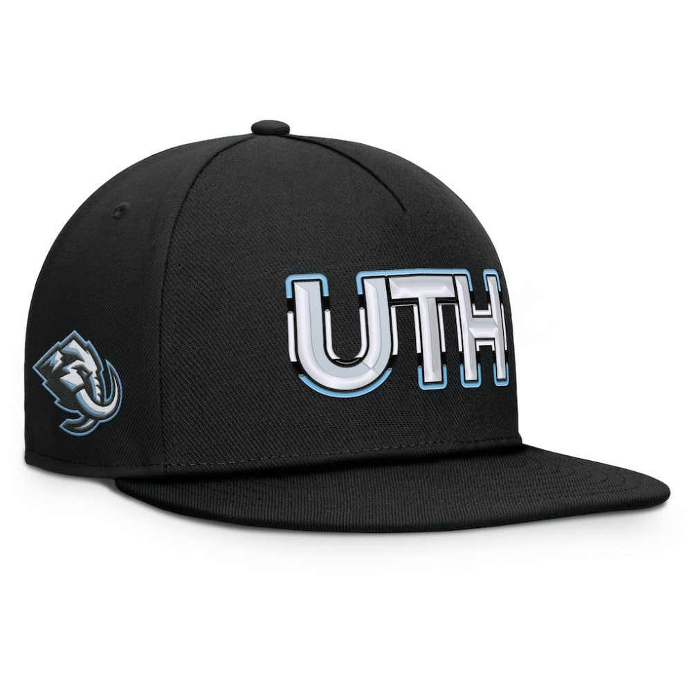 Utah Mammoth Fanatics Authentic Pro Rink Team Code Snapback Hat - Black | Fanatics discount