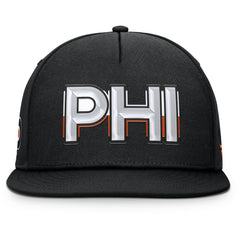 Philadelphia Flyers Fanatics Authentic Pro Rink Team Code Snapback Hat - Black | Fanatics Clearance