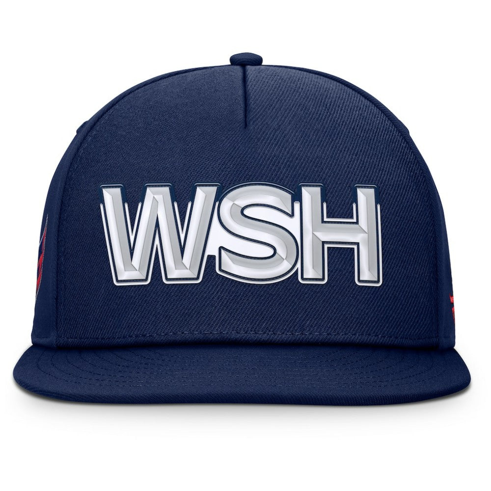 Washington Capitals Fanatics Authentic Pro Rink Team Code Snapback Hat - Navy | Fanatics on sale