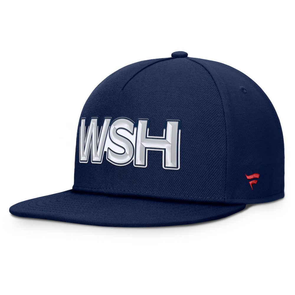 Washington Capitals Fanatics Authentic Pro Rink Team Code Snapback Hat - Navy | Fanatics on sale