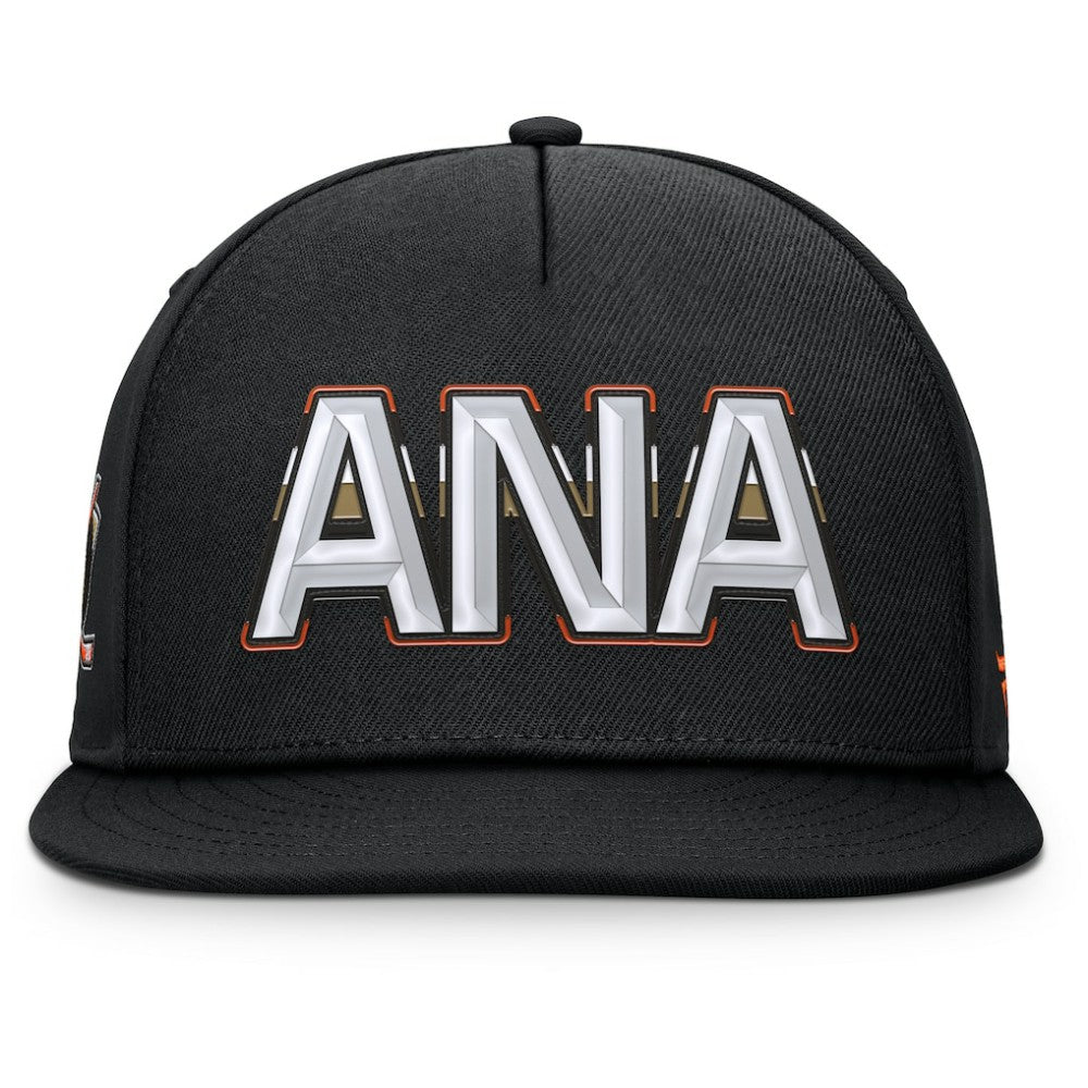 Anaheim Ducks Fanatics Authentic Pro Rink Team Code Snapback Hat - Black | Fanatics near me