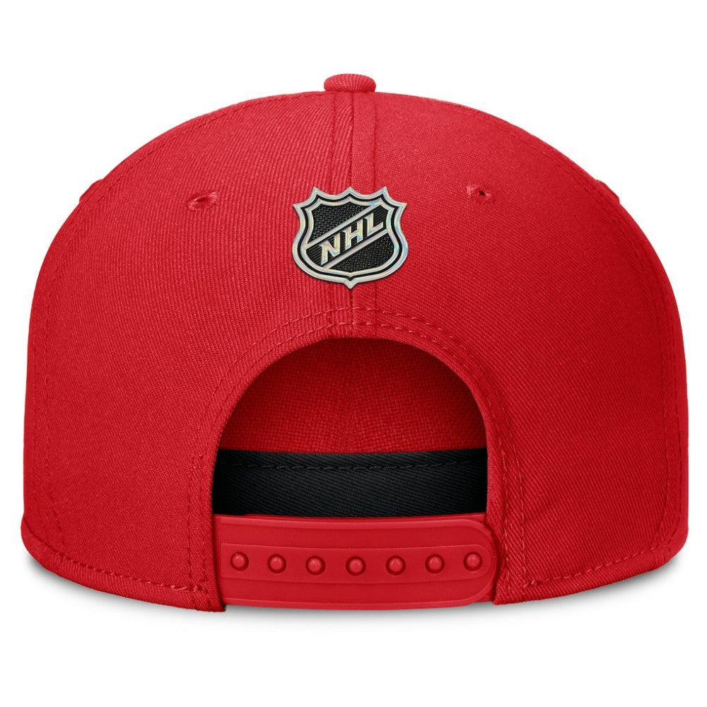 Calgary Flames Fanatics Authentic Pro Rink Team Code Snapback Hat - Red | Fanatics discount