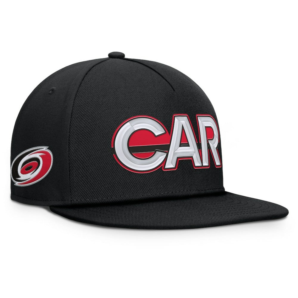 Carolina Hurricanes Fanatics Authentic Pro Rink Team Code Snapback Hat - Black | Fanatics on sale
