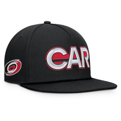 Carolina Hurricanes Fanatics Authentic Pro Rink Team Code Snapback Hat - Black | Fanatics on sale
