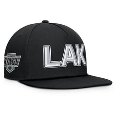 Los Angeles Kings Fanatics Authentic Pro Rink Team Code Snapback Hat - Black | Fanatics on sale