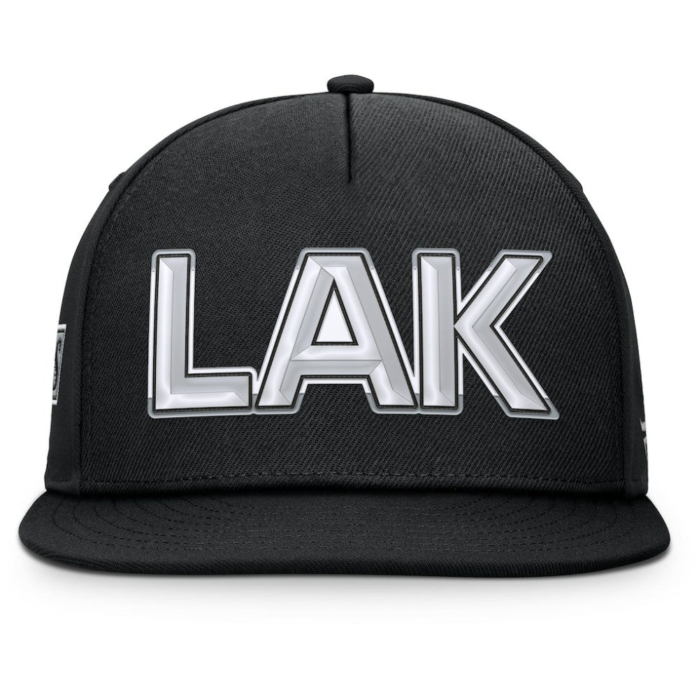 Los Angeles Kings Fanatics Authentic Pro Rink Team Code Snapback Hat - Black | Fanatics on sale