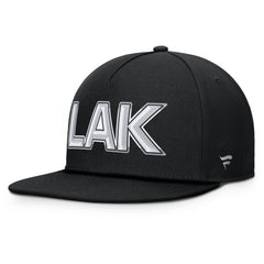 Los Angeles Kings Fanatics Authentic Pro Rink Team Code Snapback Hat - Black | Fanatics on sale