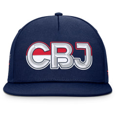 Columbus Blue Jackets Fanatics Authentic Pro Rink Team Code Snapback Hat - Navy | Fanatics online