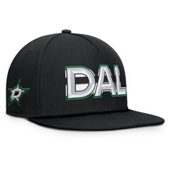Dallas Stars Fanatics Authentic Pro Rink Team Code Snapback Hat - Black | Fanatics sale