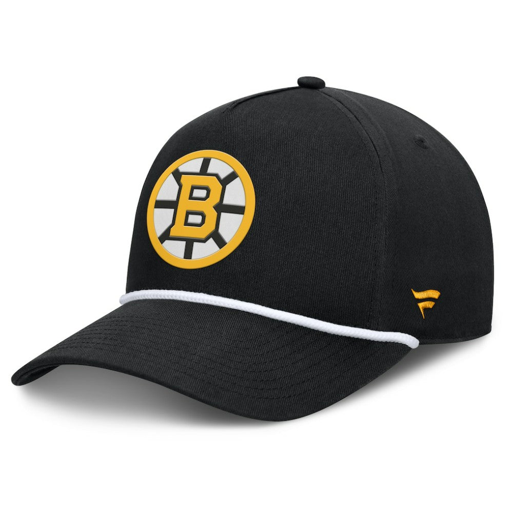 Boston Bruins Fanatics Authentic Pro Rink Roper A-Frame Adjustable Hat - Black | Fanatics near me