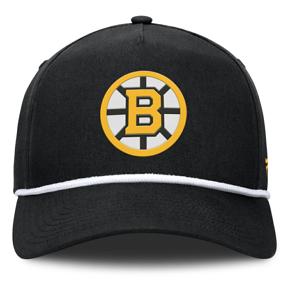 Boston Bruins Fanatics Authentic Pro Rink Roper A-Frame Adjustable Hat - Black | Fanatics near me