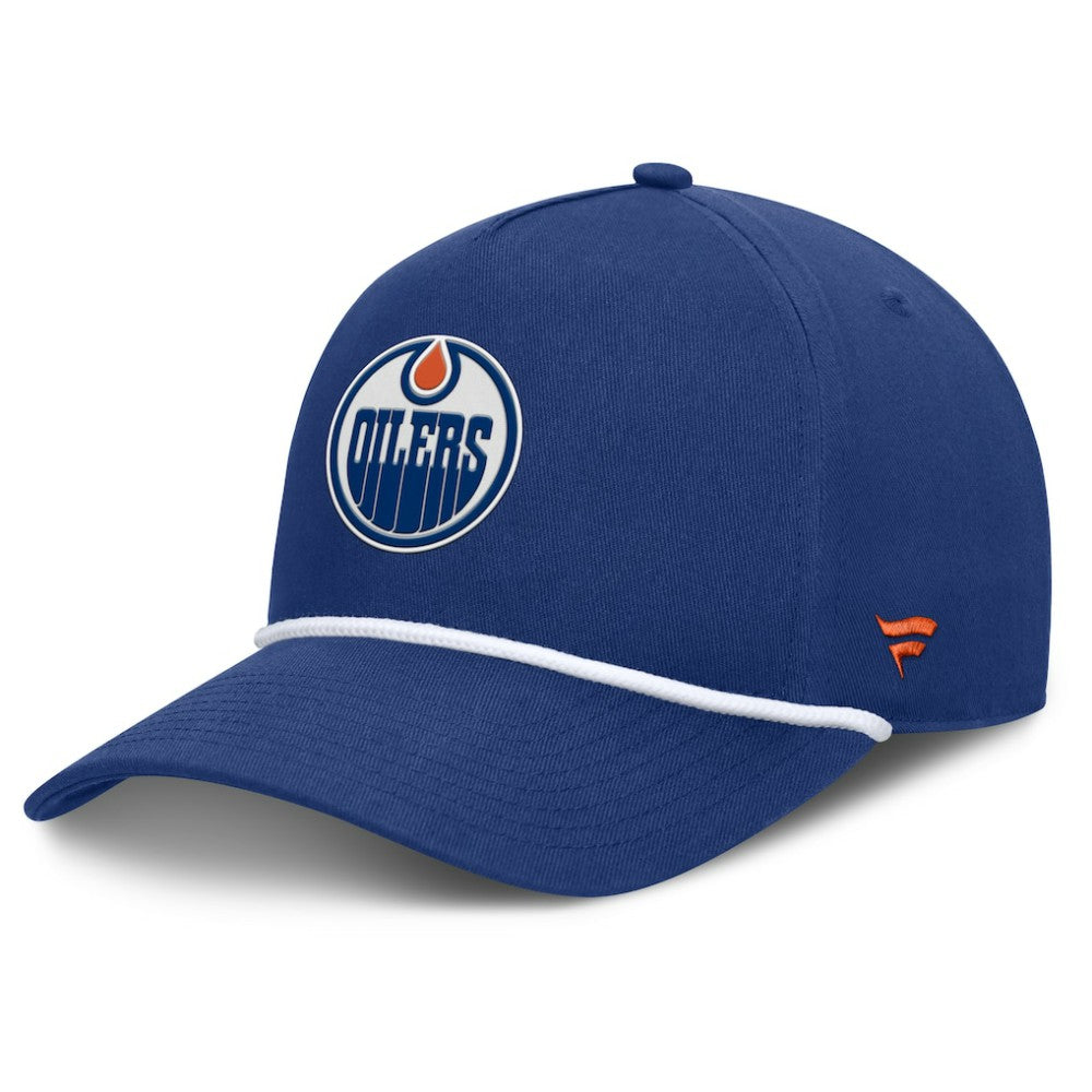 Edmonton Oilers Fanatics Authentic Pro Rink Roper A-Frame Adjustable Hat - Royal | Fanatics on sale